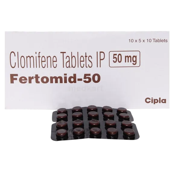 fertomid 50mg tablet 10's